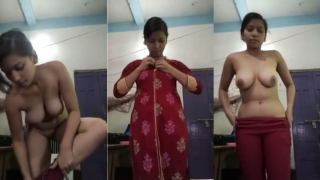 Original teachers strip wild indian red suit leaked online