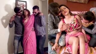 Drunk indian bhabhi seduced fucked husbands friends