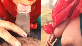Khulle mai lund chus chalti bike baith